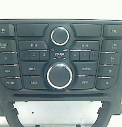Facade autoradio OPEL ASTRA J SPORTS Photo n°1