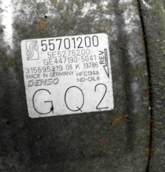 Compresseur clim OPEL CORSA D Photo n°3