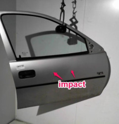 Porte avant droit OPEL CORSA B Photo n°4