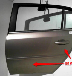 Porte arriere gauche OPEL SIGNUM Photo n°4