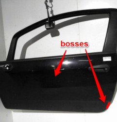 Porte avant gauche FIAT PUNTO EVO 3 Photo n°4