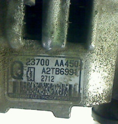 Alternateur SUBARU FORESTER 2