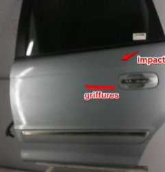 Porte arriere gauche HYUNDAI TRAJET Photo n°4