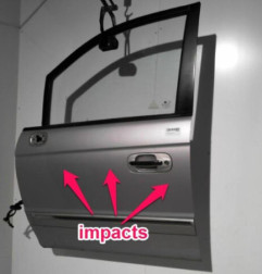 Porte avant gauche HYUNDAI TRAJET Photo n°1