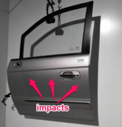 Porte avant gauche HYUNDAI TRAJET Photo n°4