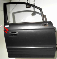 Porte avant droit HYUNDAI TRAJET Photo n°4