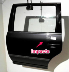 Porte arriere gauche VOLKSWAGEN PASSAT 4 Photo n°4