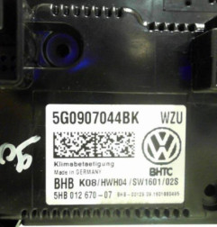 Commande chauffage VOLKSWAGEN GOLF Photo n°6