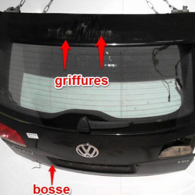Malle/Hayon arriere VOLKSWAGEN TOUAREG 1