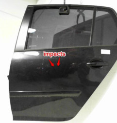 Porte arriere gauche VOLKSWAGEN GOLF 5 Photo n°5