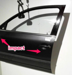 Porte avant gauche VOLKSWAGEN PASSAT 4 Photo n°4