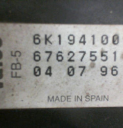 Optique avant principal gauche (feux)(phare) SEAT CORDOBA 1 Photo n°3