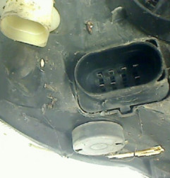 Optique avant principal gauche (feux)(phare) SEAT IBIZA 2 Photo n°6