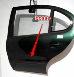 Porte arriere gauche SEAT TOLEDO 2 Photo n°4