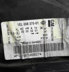 Optique avant principal gauche (feux)(phare) SAAB 9.3 2 Photo n°3