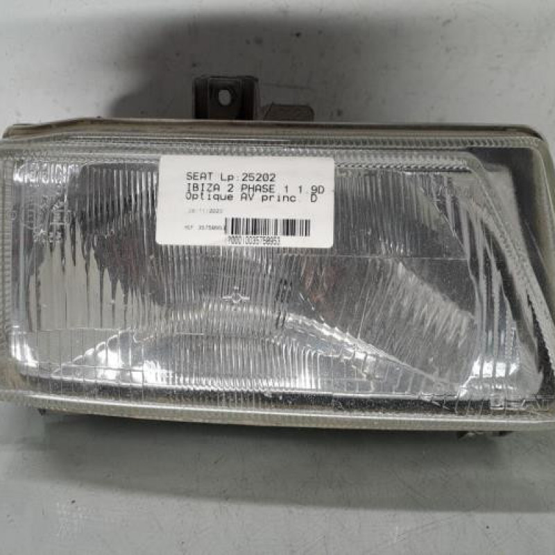 Optique avant principal droit (feux)(phare) SEAT IBIZA 2