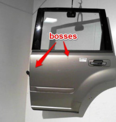 Porte arriere gauche NISSAN X-TRAIL 1 Photo n°1