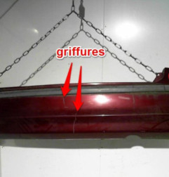 Pare choc arriere NISSAN ALMERA TINO Photo n°1