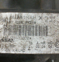 Optique avant principal droit (feux)(phare) NISSAN PRIMERA 3 Photo n°3