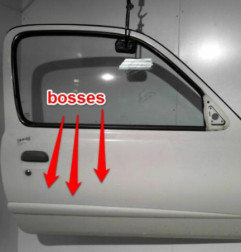 Porte avant droit NISSAN MICRA 2 Photo n°4