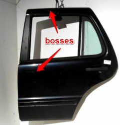 Porte arriere gauche MERCEDES CLASSE M 163 Photo n°4