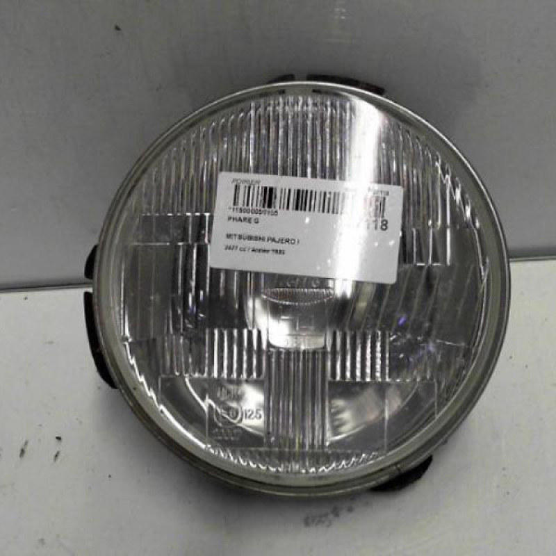 Optique avant principal gauche (feux)(phare) MITSUBISHI PAJERO 1