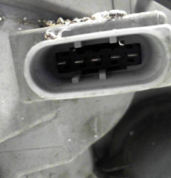 Optique avant principal gauche (feux)(phare) MERCEDES VANEO 414 Photo n°3