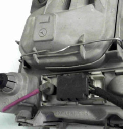 Optique avant principal gauche (feux)(phare) MERCEDES CLASSE C 202 Photo n°3