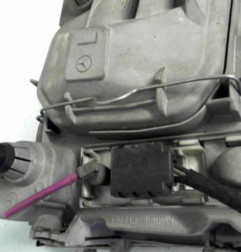 Optique avant principal gauche (feux)(phare) MERCEDES CLASSE C 202 Photo n°6