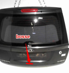 Malle/Hayon arriere KIA CARENS 3 Photo n°4