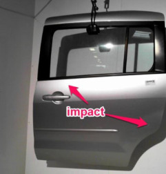 Porte laterale gauche MAZDA 5 1 Photo n°1