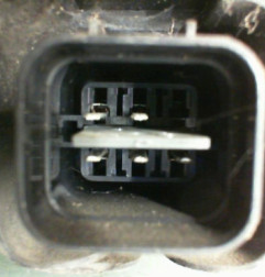 Optique avant principal gauche (feux)(phare) KIA CARENS 2 Photo n°6