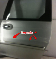 Porte laterale gauche KIA CARNIVAL 1 Photo n°3