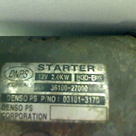 Demarreur KIA CARENS 2