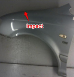 Aile avant gauche HYUNDAI TRAJET Photo n°4