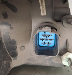 Optique avant principal gauche (feux)(phare) FORD TRANSIT 3 Photo n°4