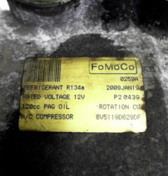 Compresseur clim FORD FIESTA 6 Photo n°6