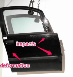 Porte avant droit FIAT IDEA Photo n°1