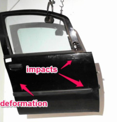 Porte avant droit FIAT IDEA Photo n°4