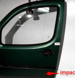Porte avant gauche FIAT DOBLO 1 Photo n°5