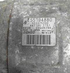 Compresseur clim FIAT GRANDE PUNTO Photo n°3