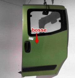 Porte laterale gauche FIAT QUBO Photo n°1