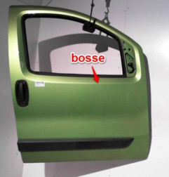 Porte avant droit FIAT QUBO Photo n°4