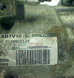 Compresseur clim DACIA DUSTER 1