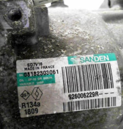 Compresseur clim DACIA DUSTER 1 Photo n°3