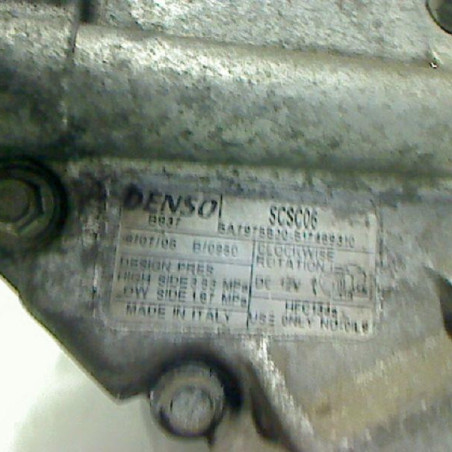 Compresseur clim FIAT 500 2 Photo n°1