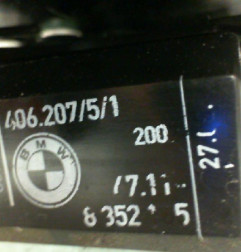 Serrure avant gauche BMW SERIE 5 E39 Photo n°3