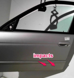 Porte avant gauche BMW SERIE 5 E39 Photo n°4