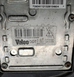 Optique avant principal gauche (feux)(phare) RENAULT LAGUNA 2 Photo n°4