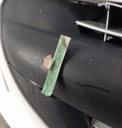 Pare choc avant PEUGEOT 206+ Photo n°5